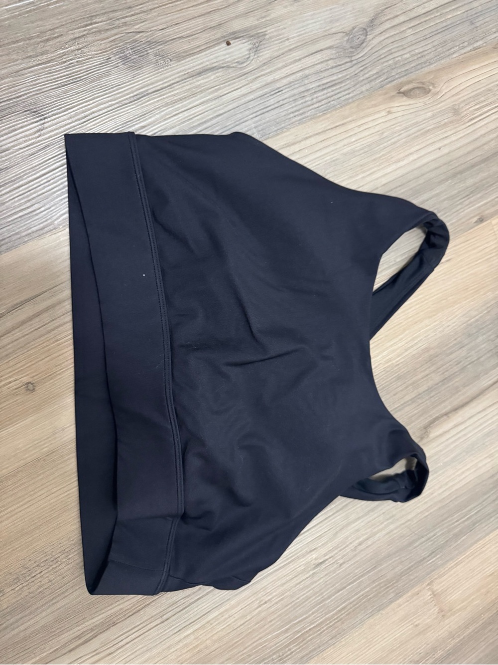 Fabletics Black Racerback Sports Bra